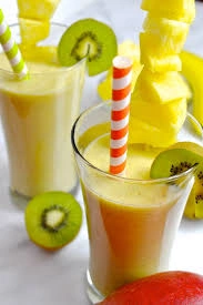 Fresh Tropical Fruit Shakes