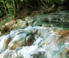 Natural hot springs
