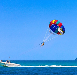 parasailing