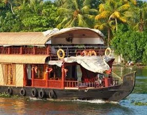Navigate to a Backwater Cruise in Kerala